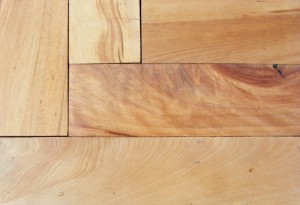 Maple close-up shows grain differences